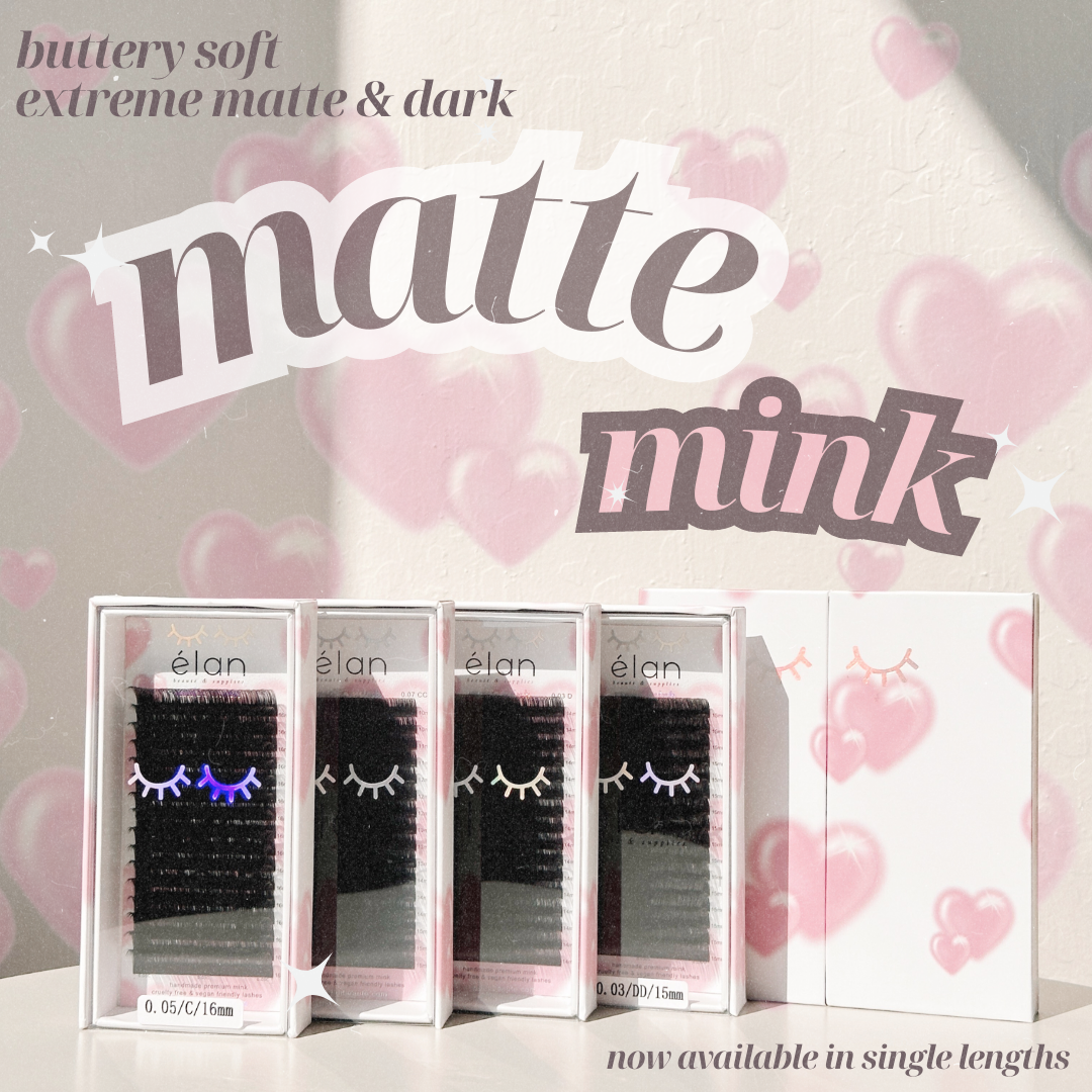 0.03 MATTE MINK lash trays π