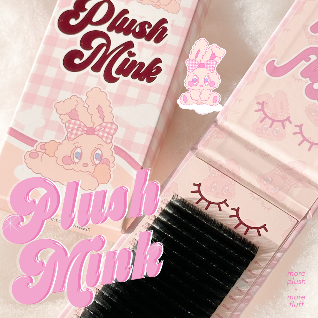 0.03 PLUSH MINK lash trays (PLUSH +FLUFF) š°