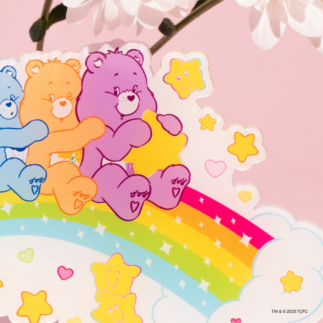 CARE BEARS Rainbow XL lash tile