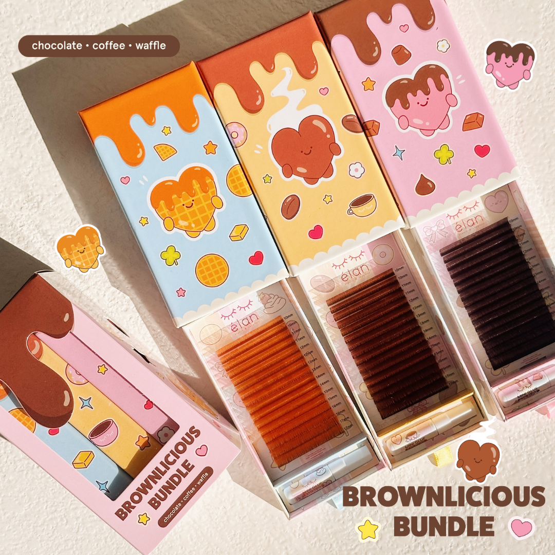 BROWN-LICIOUS matte mink brown lashes