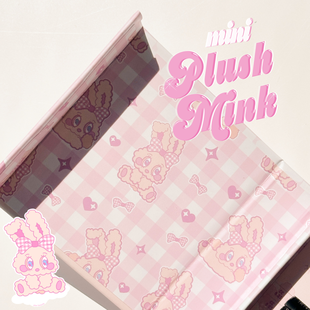 MINI TESTER TRAY- plush mink (PLUSH+FLUFF) ๐ฐ