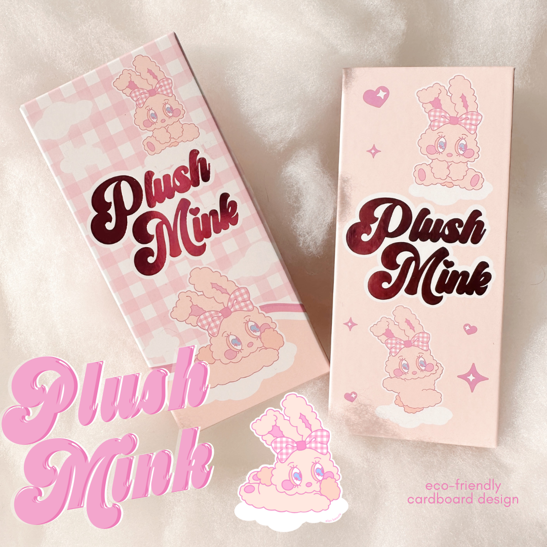 0.07 PLUSH MINK lash trays (PLUSH +FLUFF) š°