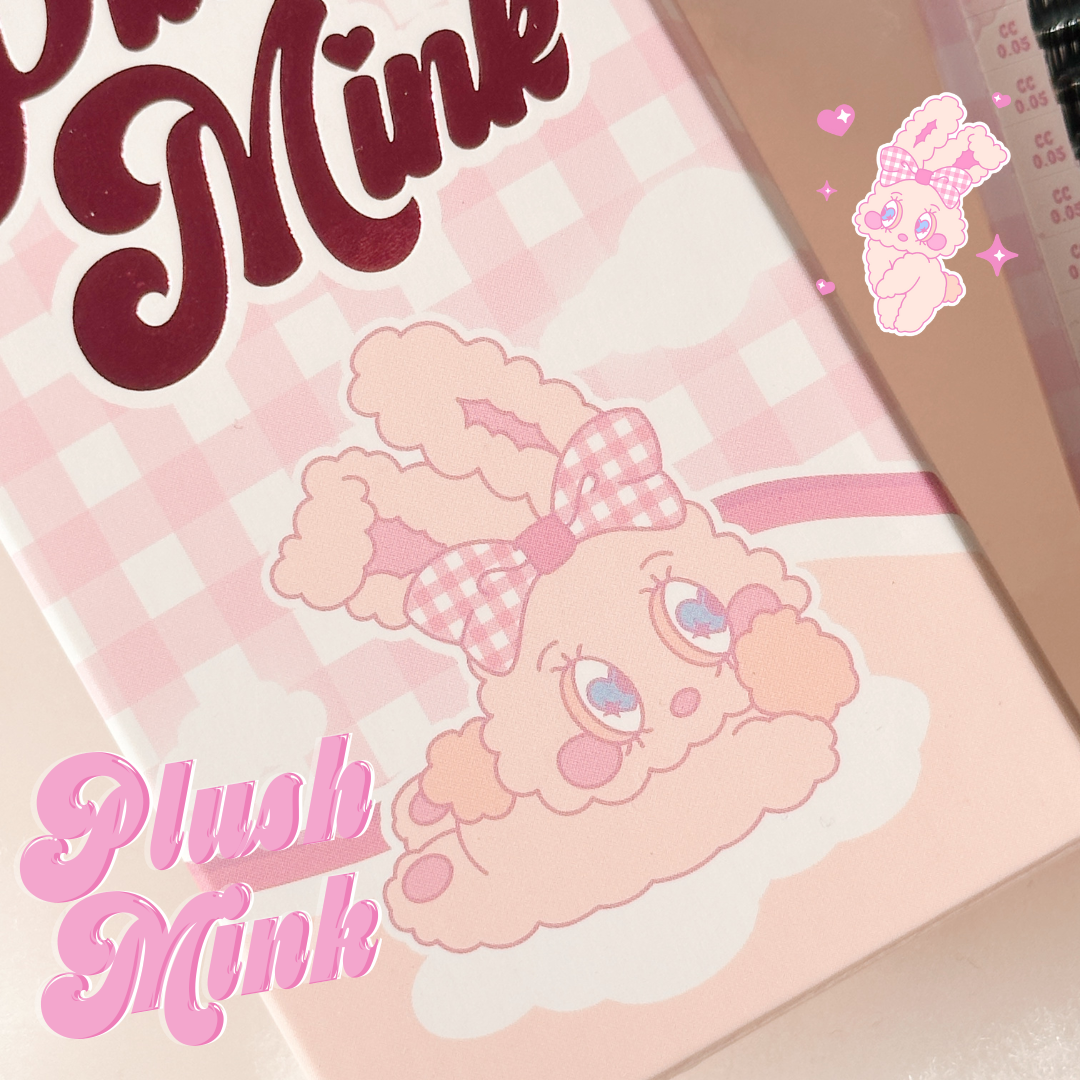 0.07 PLUSH MINK lash trays (PLUSH +FLUFF) š°