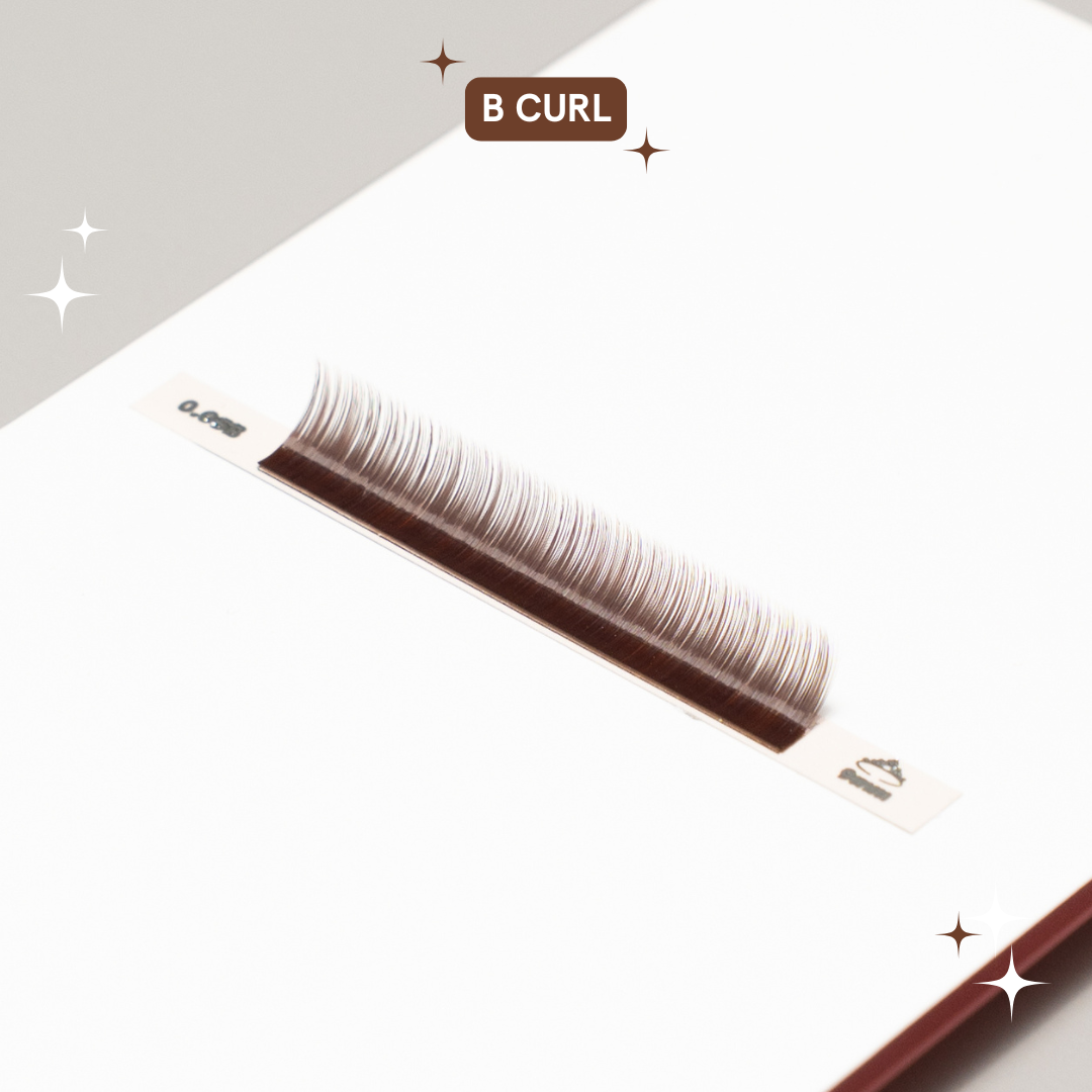 BROWN BOTTOM LASHES mini tray