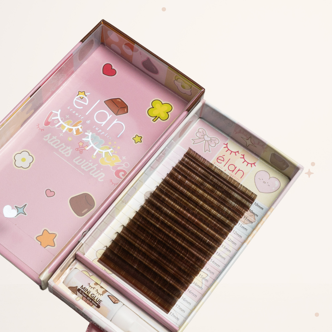 BROWN-LICIOUS matte mink brown lashes