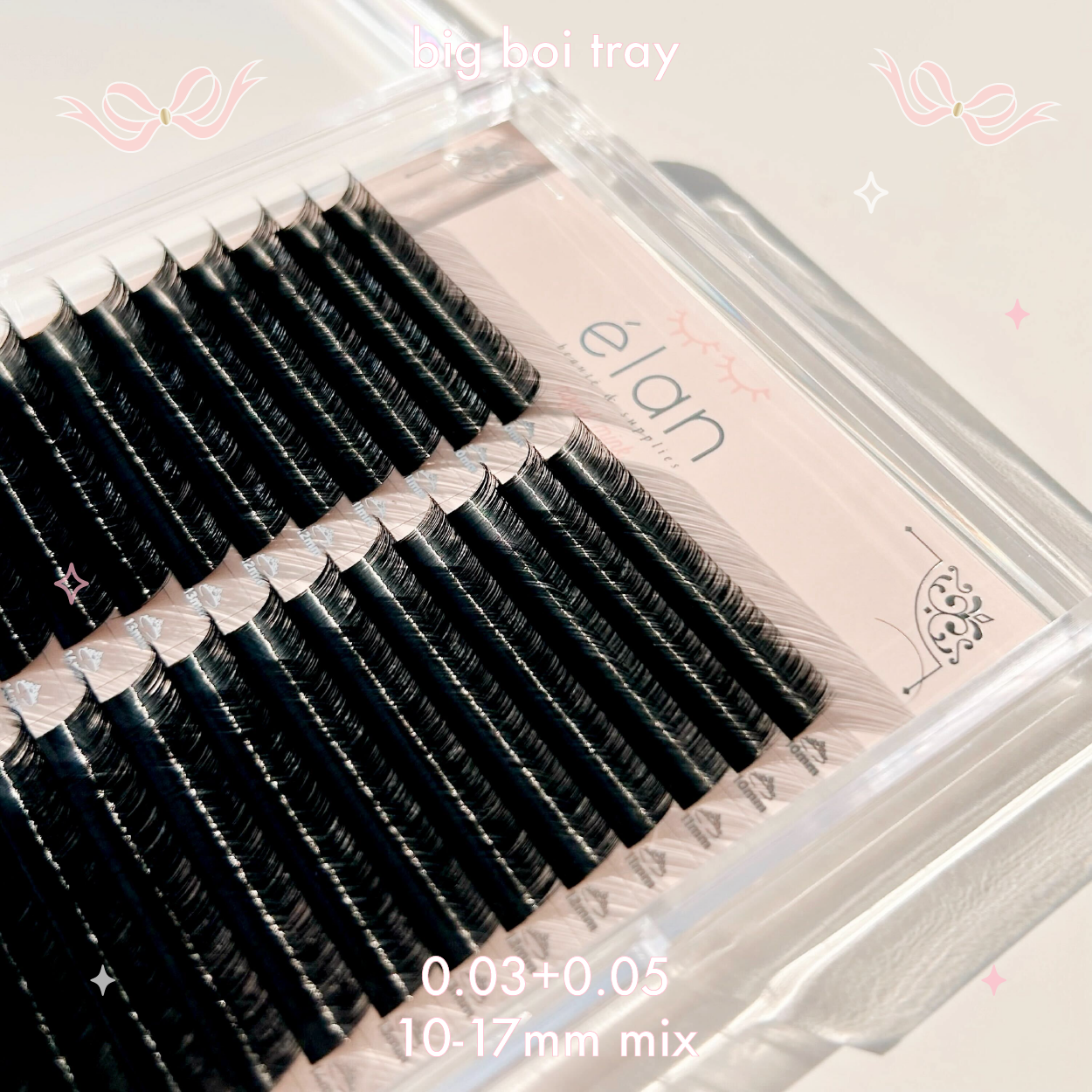 the BIG BOI 0.03+0.05 ROYAL MINK mix tray π