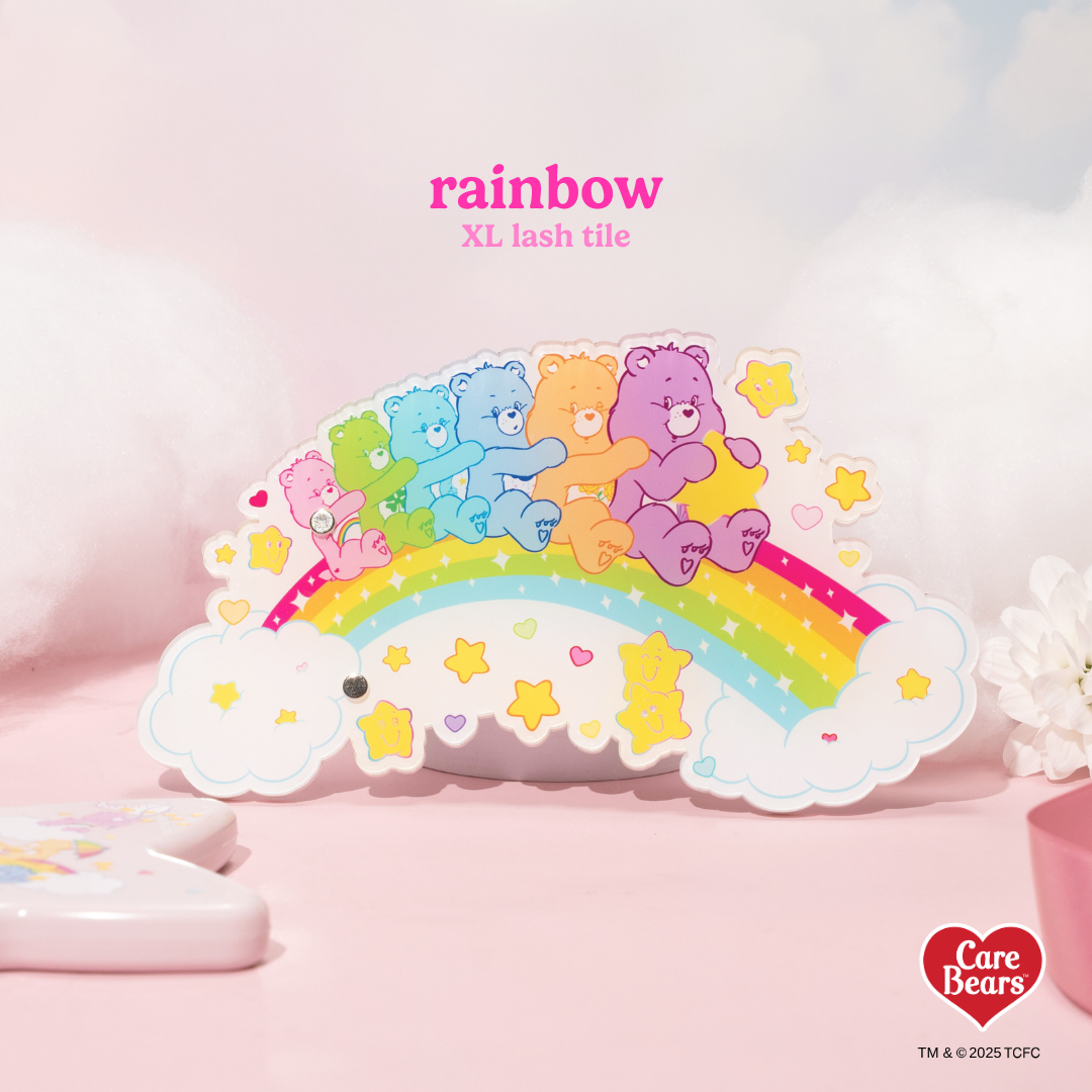 CARE BEARS Rainbow XL lash tile