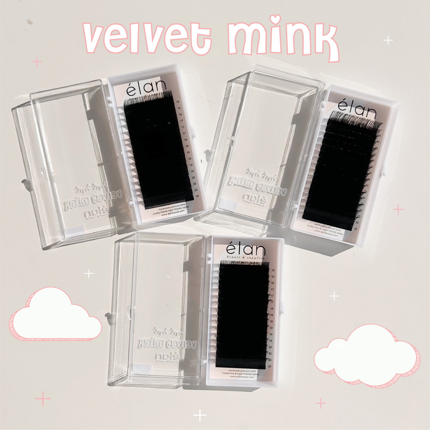 SPECIALTY CURLS B - J - LC velvet mink lashes ☁️