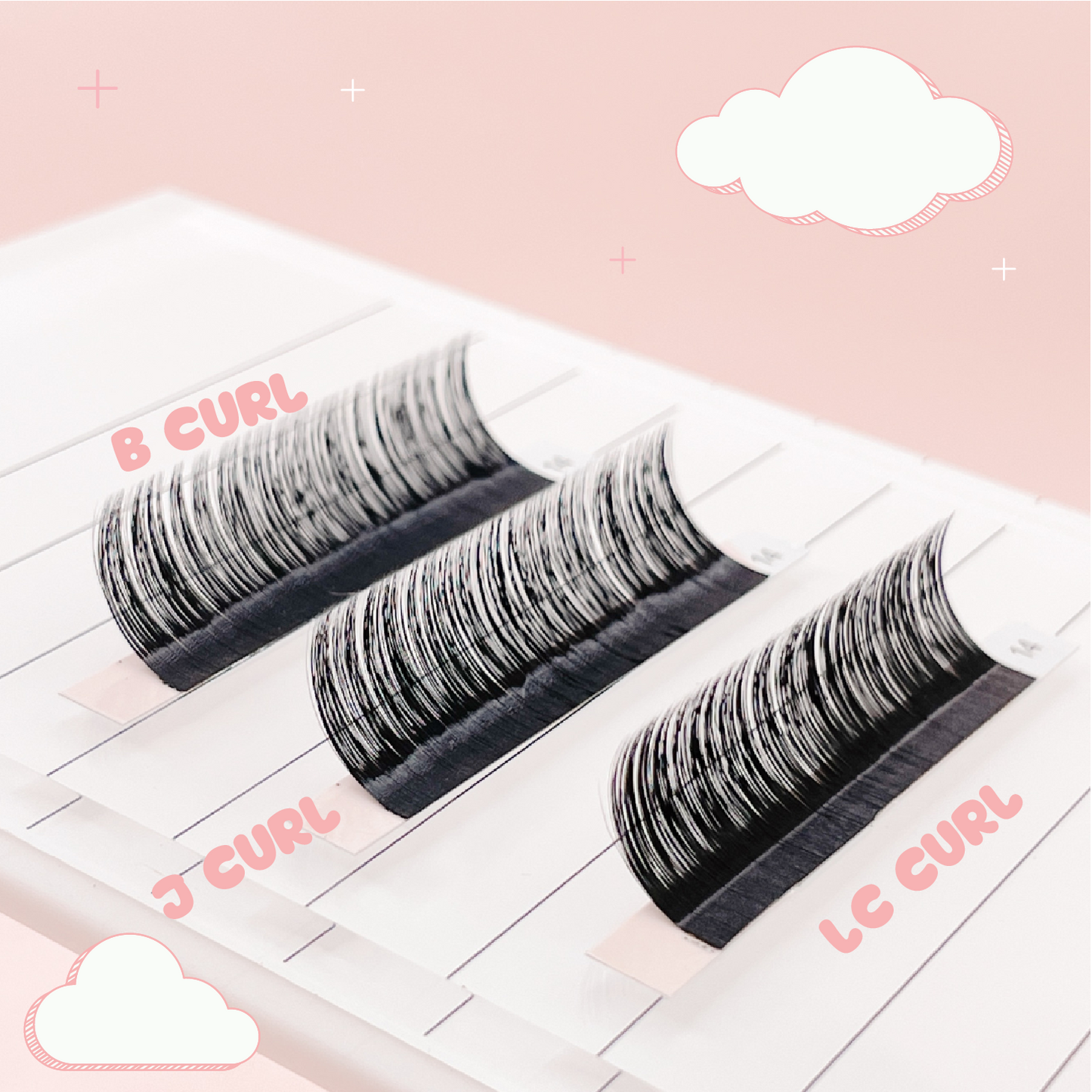 SPECIALTY CURLS B - J - LC velvet mink lashes ☁️