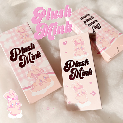 0.03 PLUSH MINK lash trays (PLUSH +FLUFF) 🐰