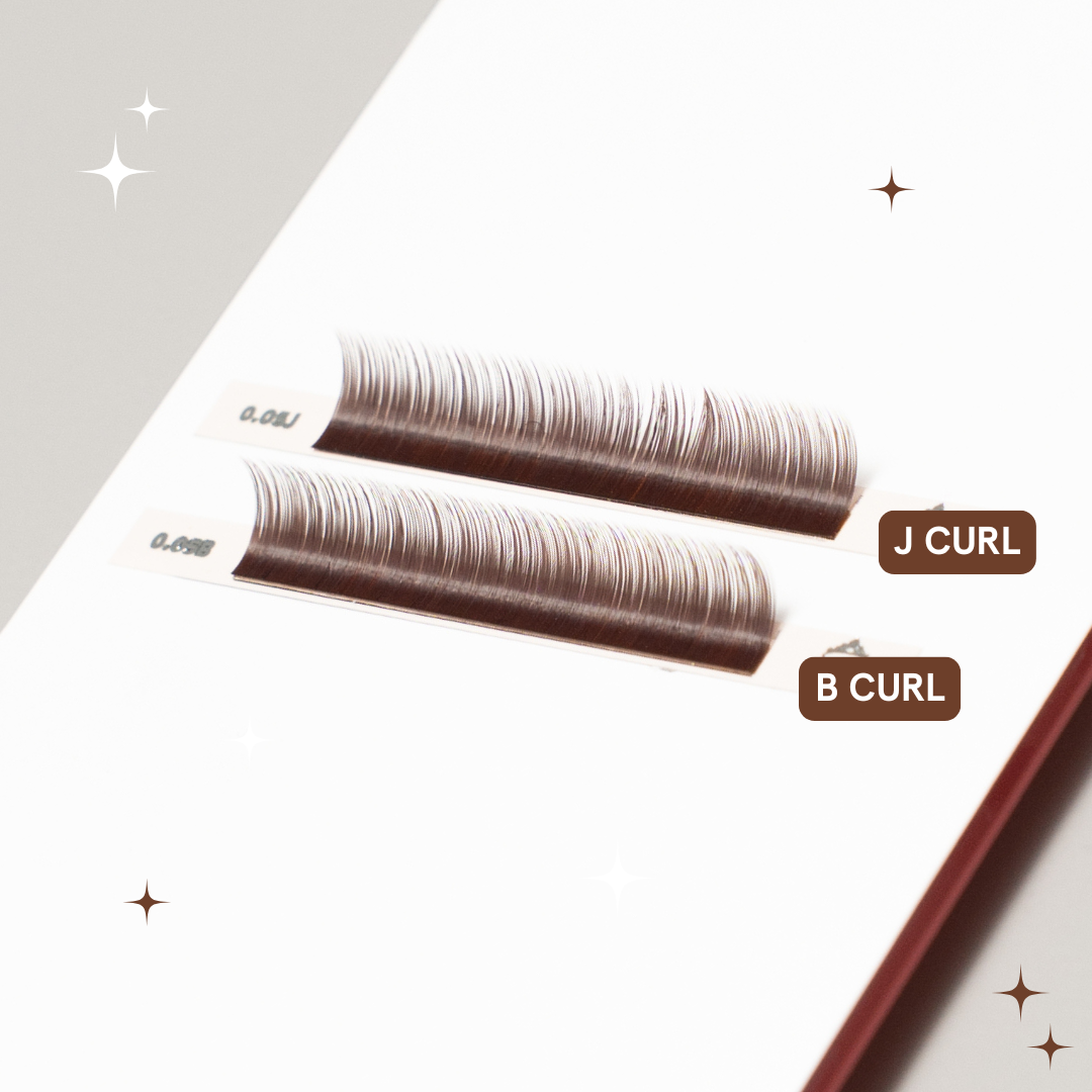 BROWN BOTTOM LASHES mini tray