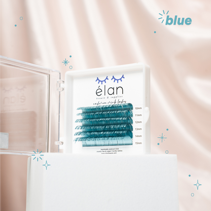 mini holo tinsel lashes