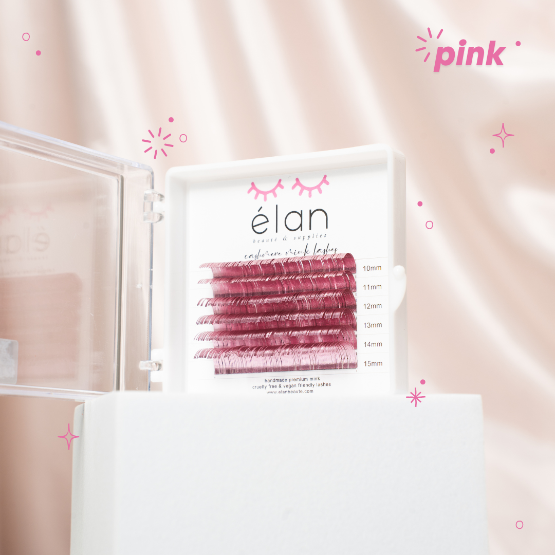 mini holo tinsel lashes