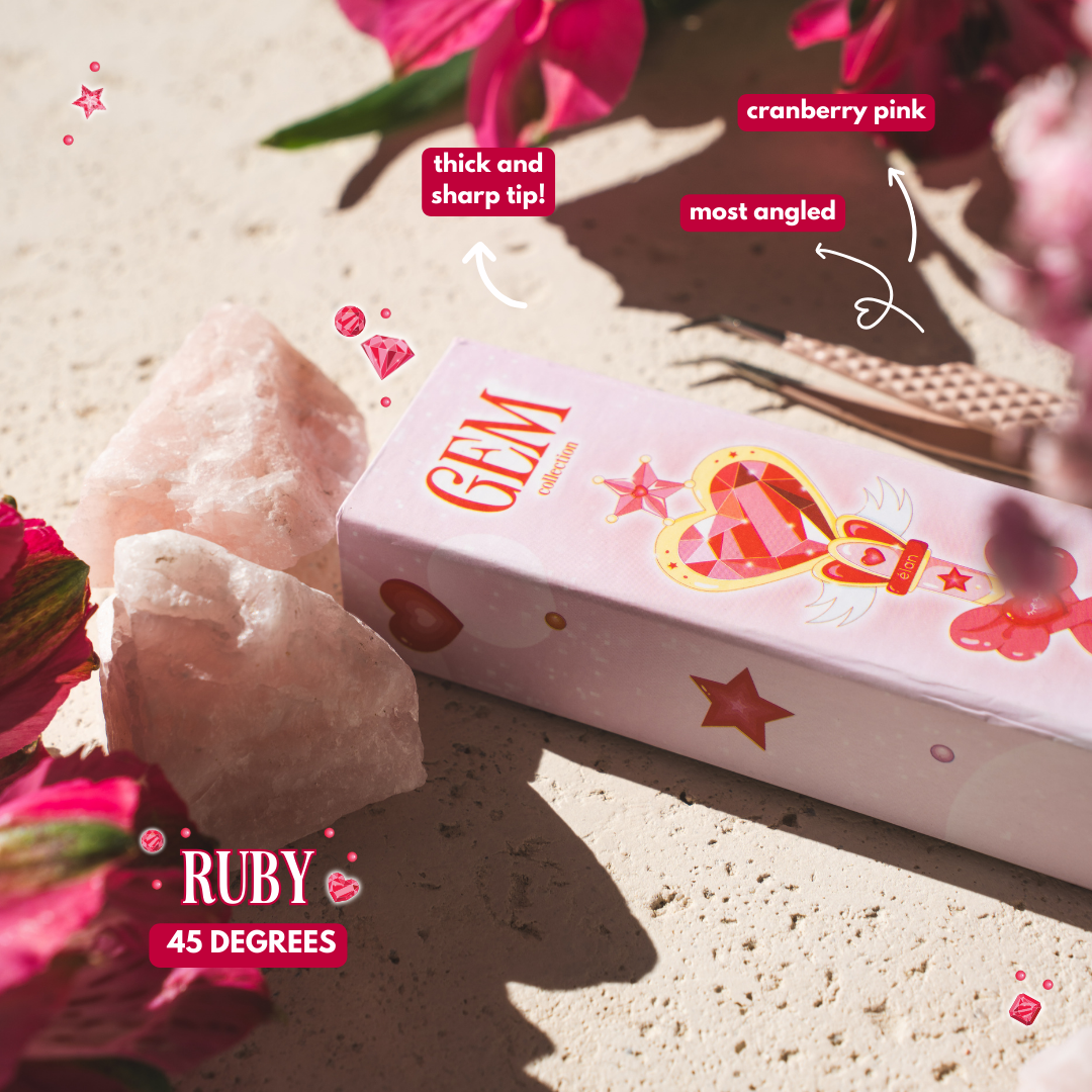 GEMSTONE: nano grip VOLUME tweezer