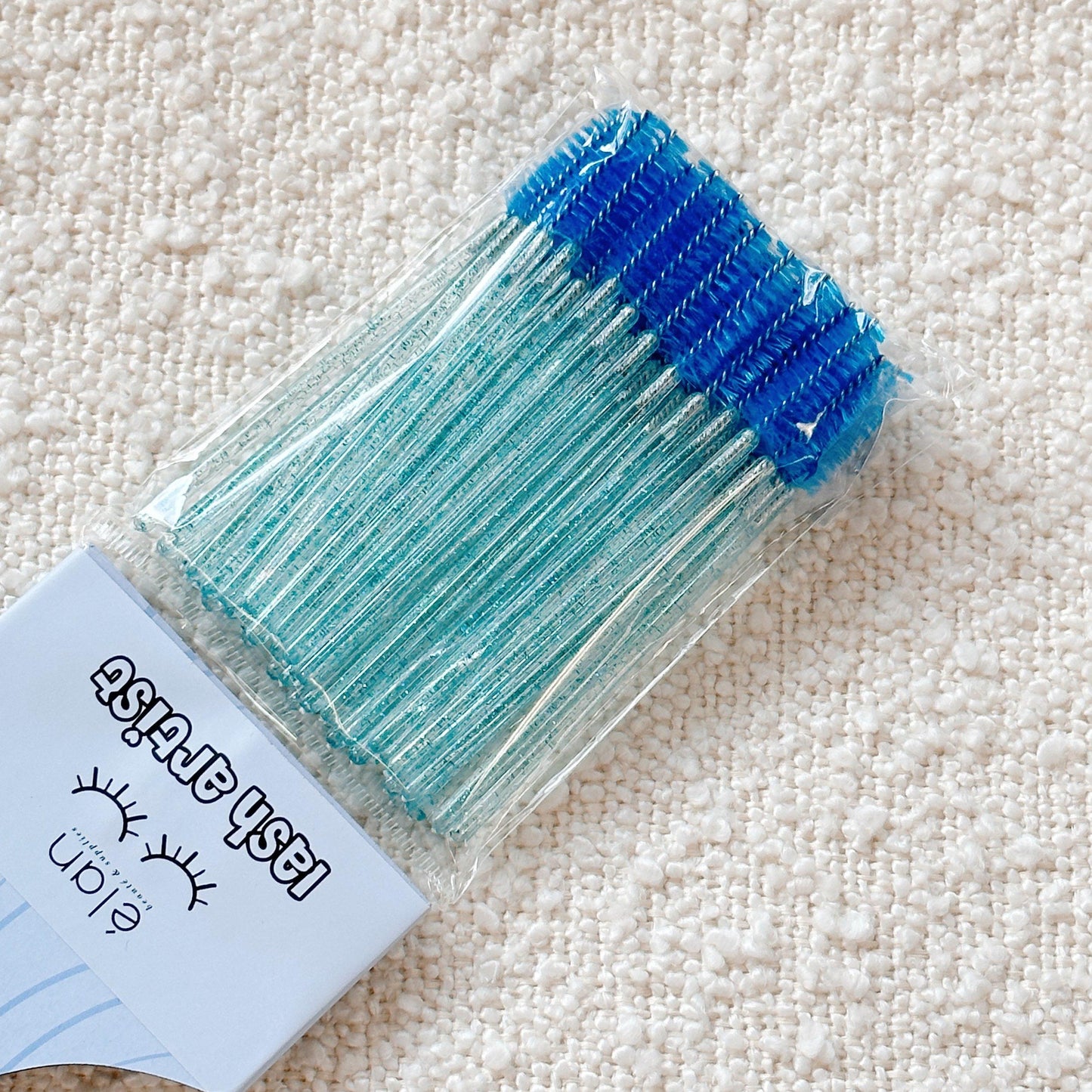 PAINT BRUSH sparkly mascara wand spoolie