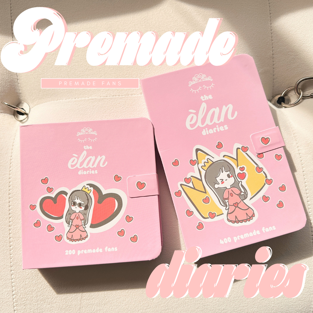 DEAR DIARY mini 200 premade volume fans