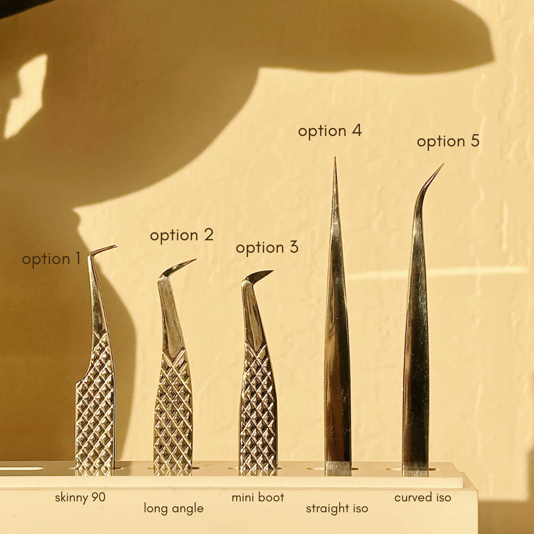 PRIVATE LABEL lash tweezers (SAMPLE)