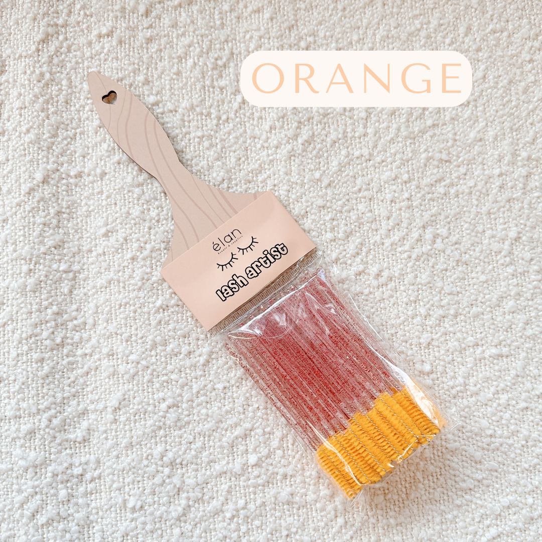 PAINT BRUSH sparkly mascara wand spoolie