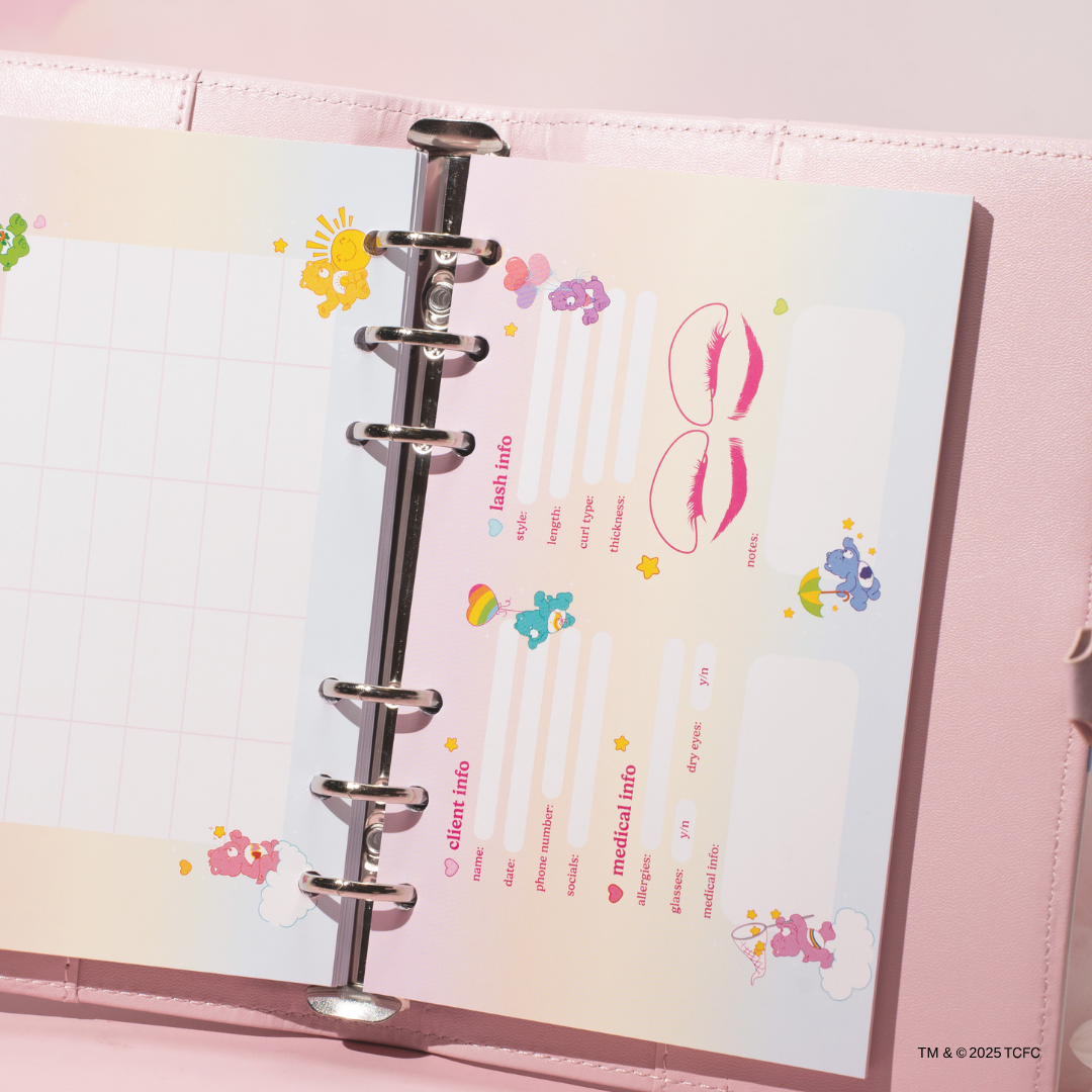 CARE BEARS client info diary