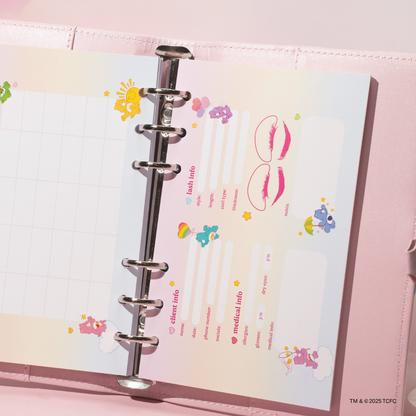 CARE BEARS client info diary