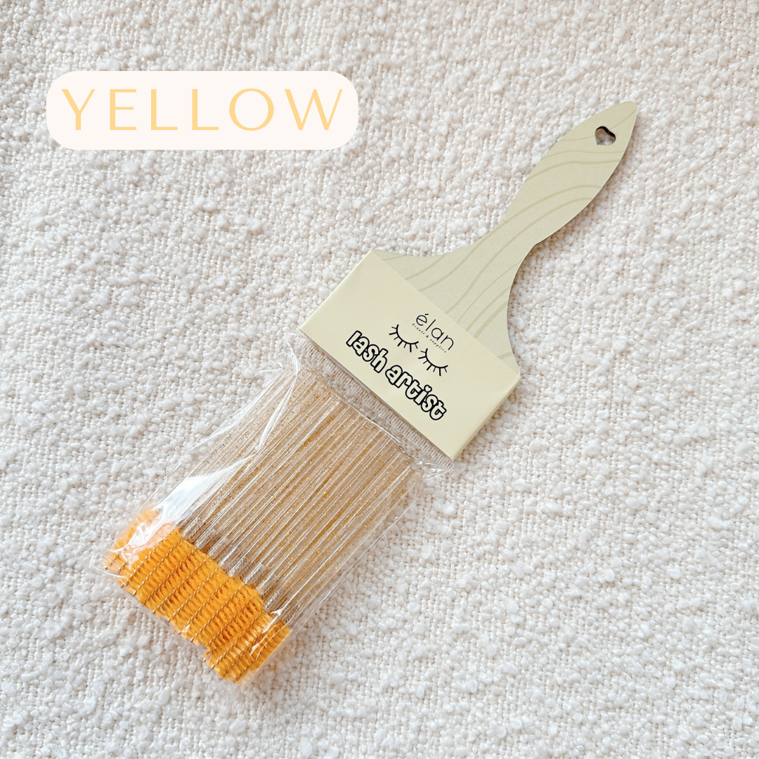 PAINT BRUSH sparkly mascara wand spoolie