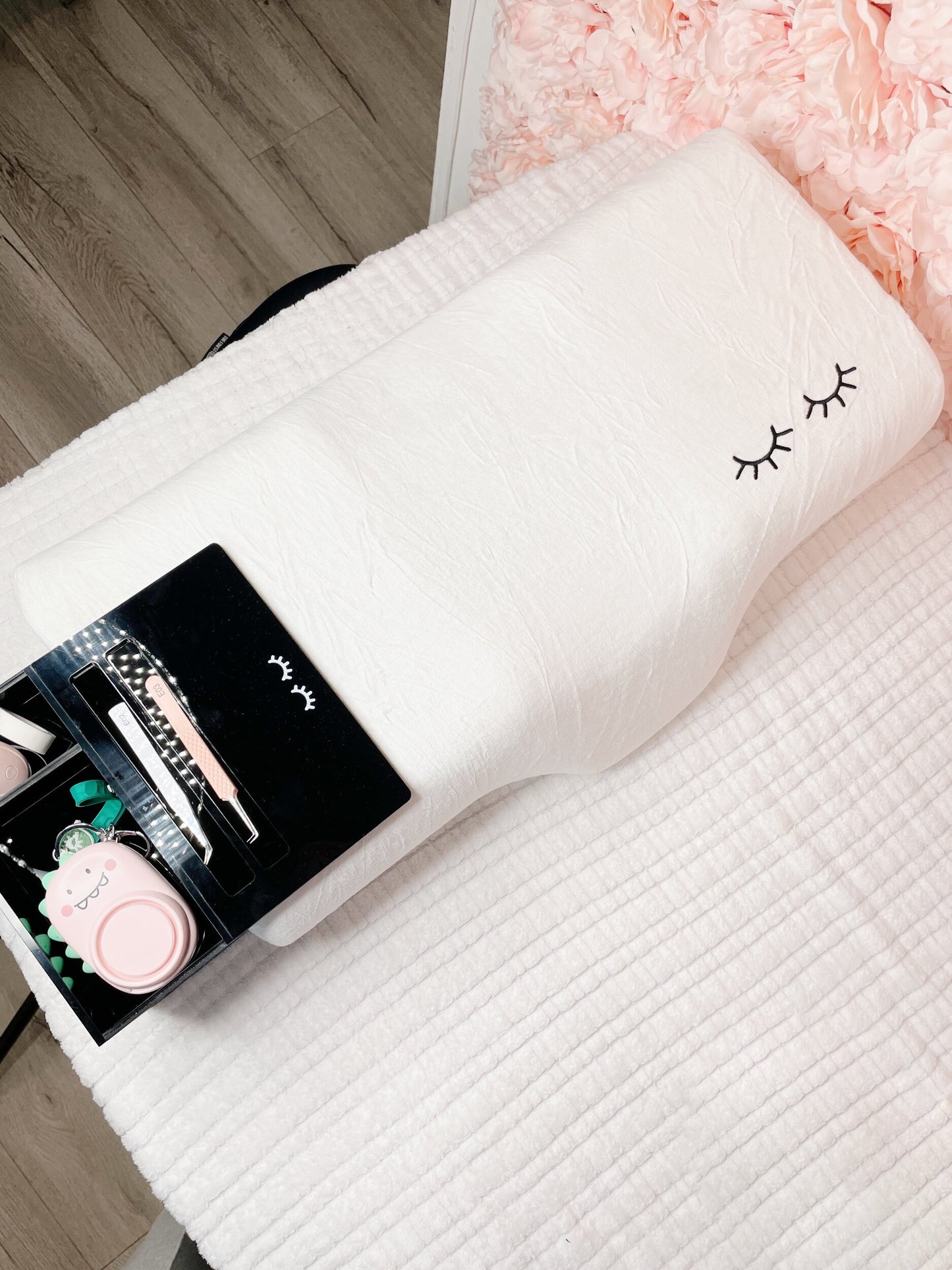 memory foam butterfly lash pillow