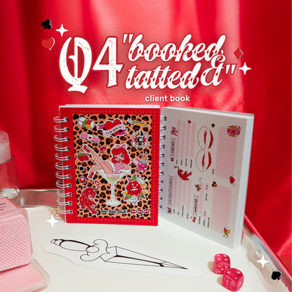 *limited edition* Booked & Tatted Client Book