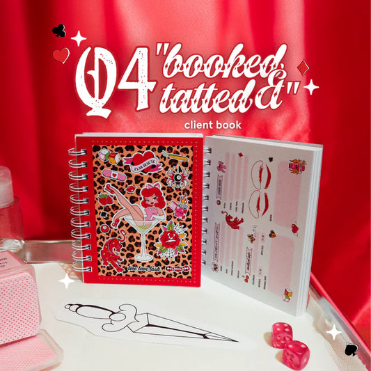 *limited edition* Booked & Tatted Client Book