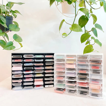 the BOSS BABE lash trays organizer