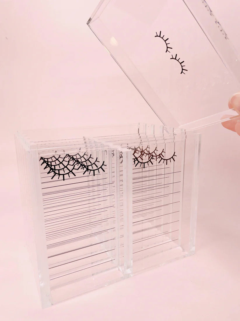 SUPER CLEAR 10 lash tile organizer