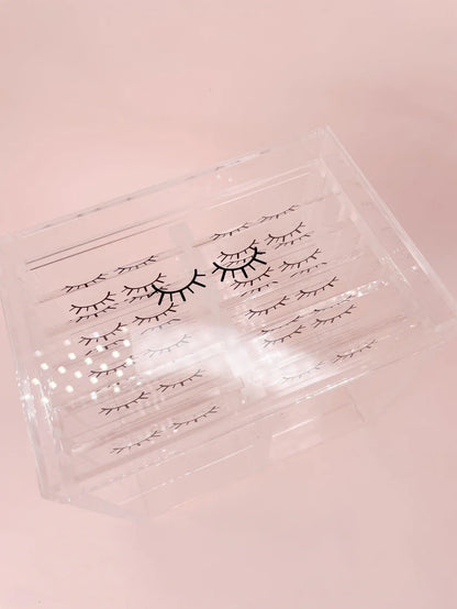 SUPER CLEAR 10 lash tile organizer