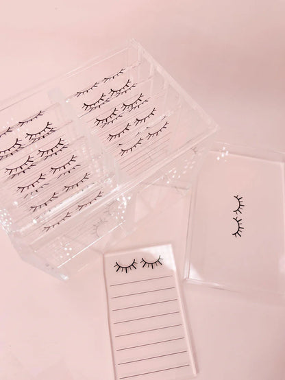 SUPER CLEAR 10 lash tile organizer