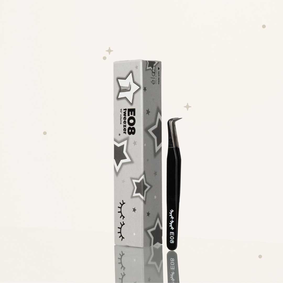 90 degree volume tweezers