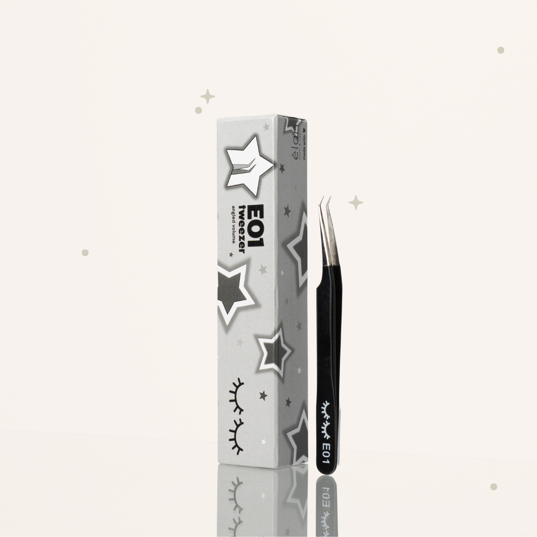angled volume tweezers