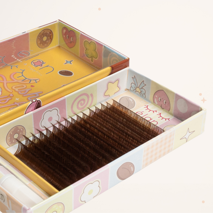 BROWN-LICIOUS matte mink brown lashes