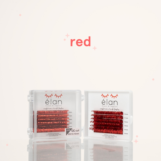 mini holo tinsel lashes