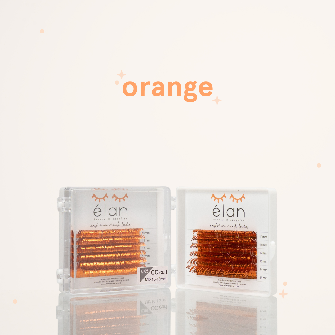 mini holo tinsel lashes