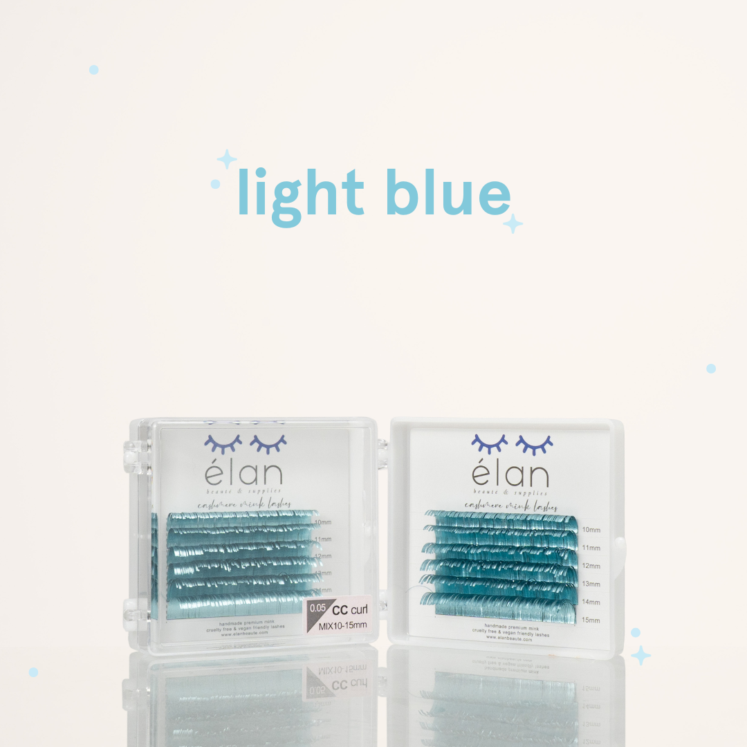 mini holo tinsel lashes