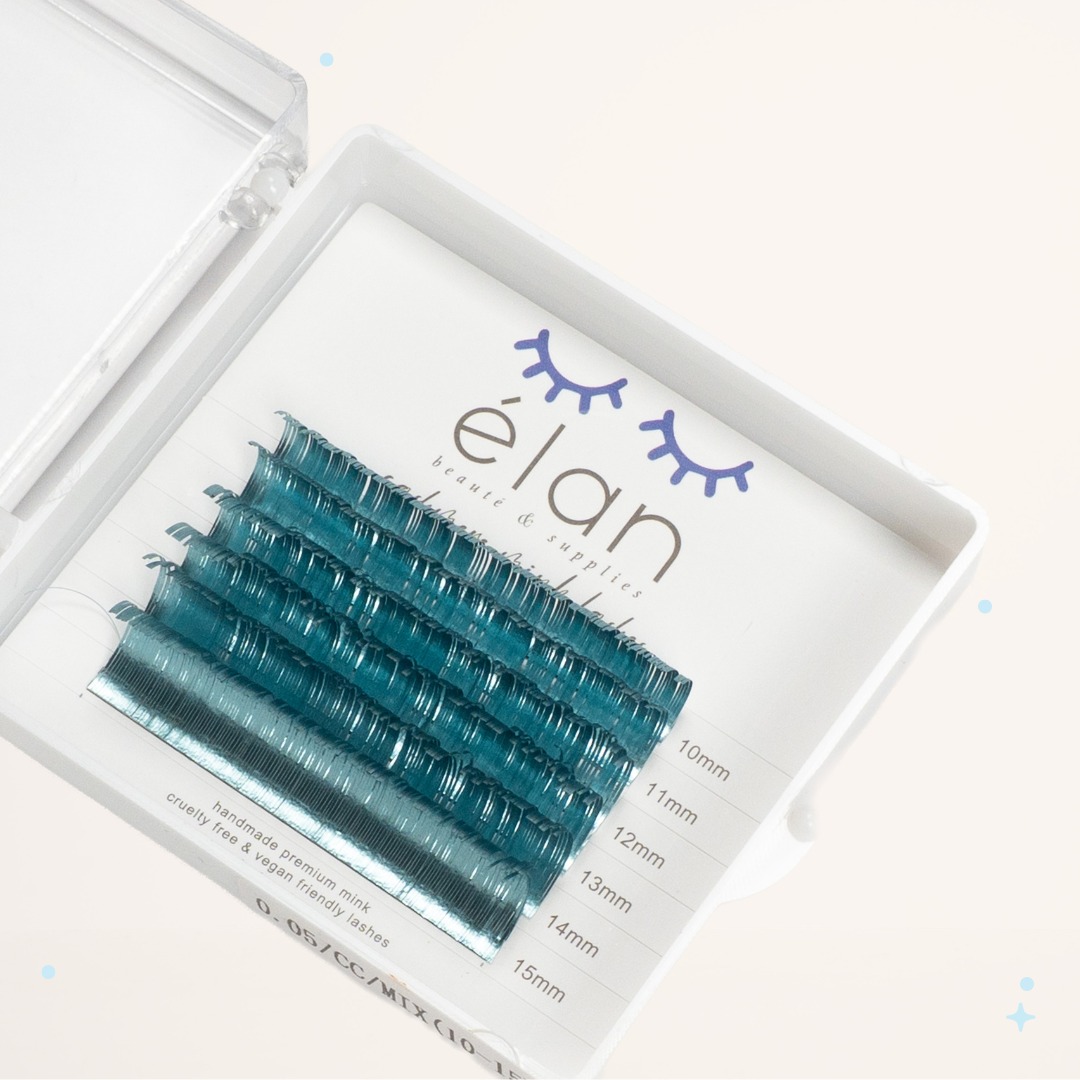 mini holo tinsel lashes