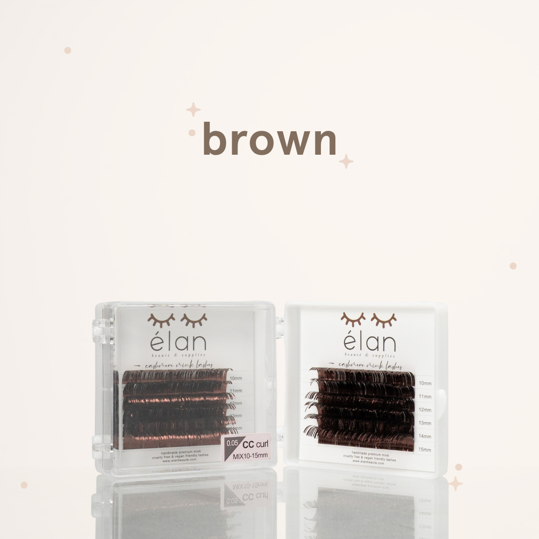 mini holo tinsel lashes