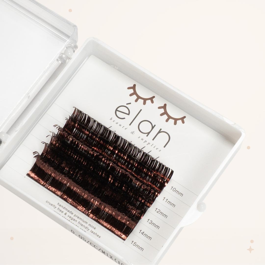 mini holo tinsel lashes