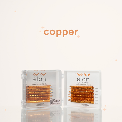 mini holo tinsel lashes