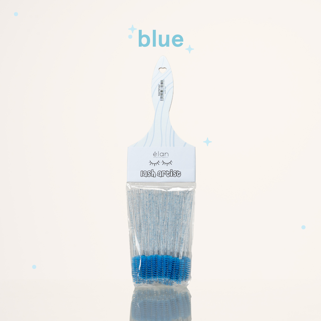 PAINT BRUSH sparkly mascara wand spoolie