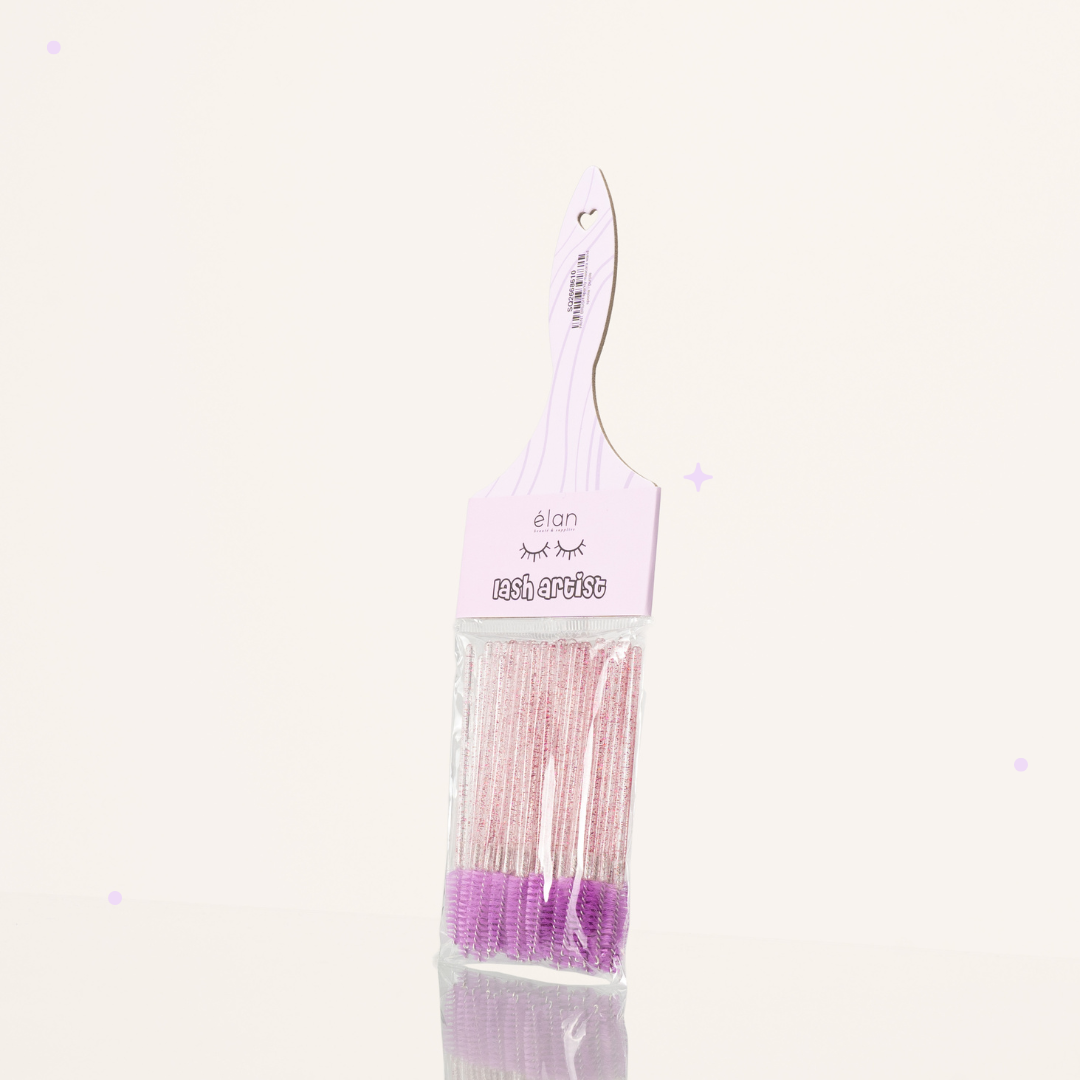 PAINT BRUSH sparkly mascara wand spoolie