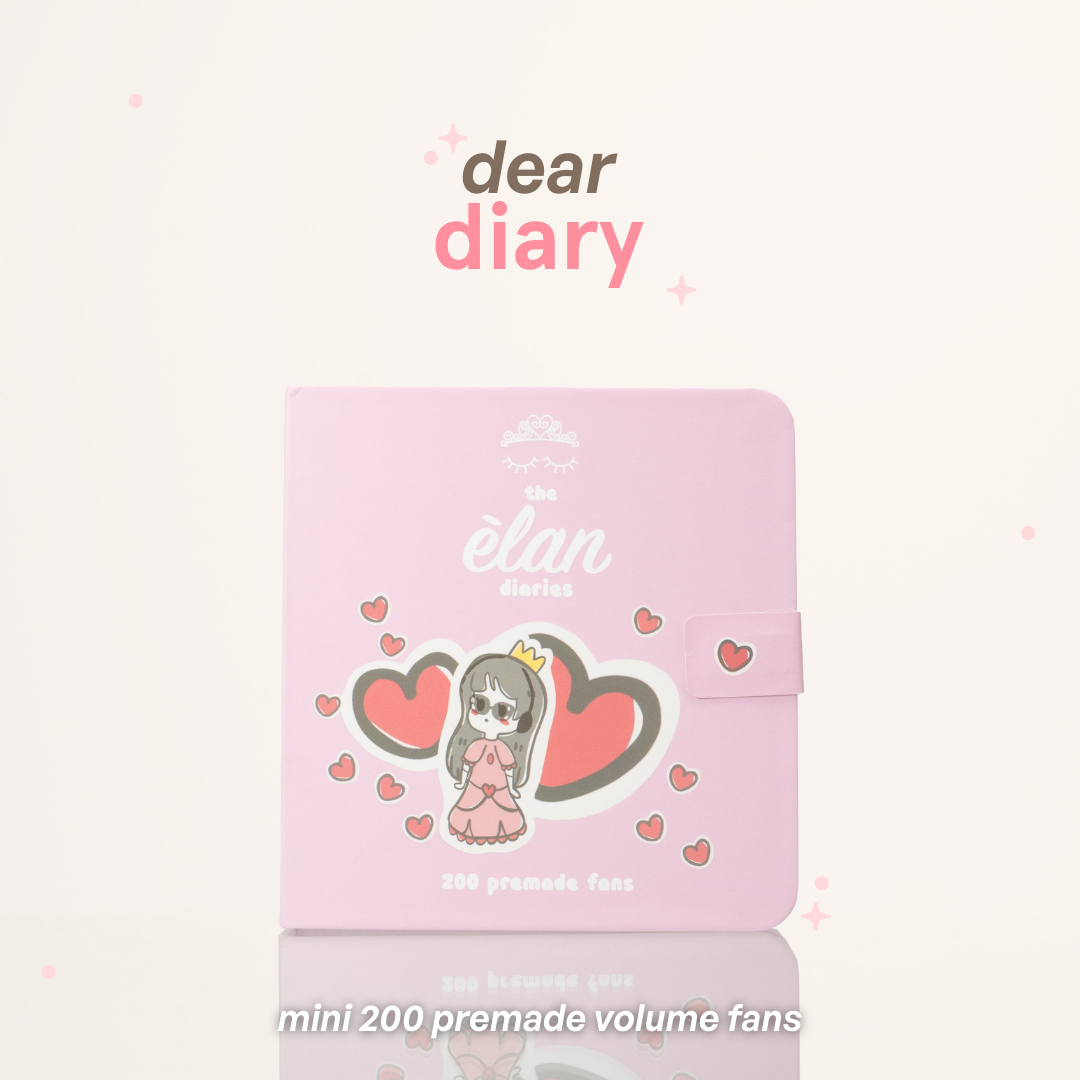 DEAR DIARY mini 200 premade volume fans