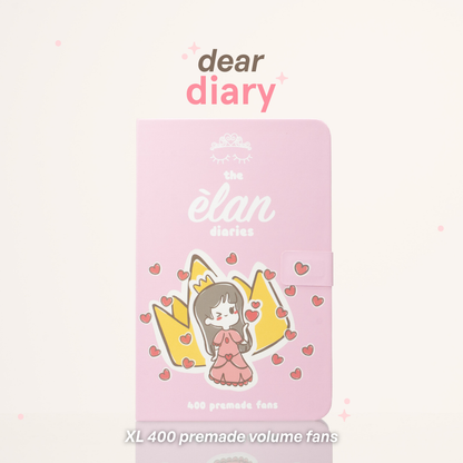 DEAR DIARY xl 400 premade volume fans