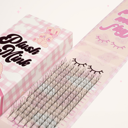 plush mink MANHUA lashes