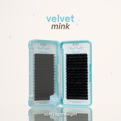 0.15 VELVET MINK lash trays ☁️