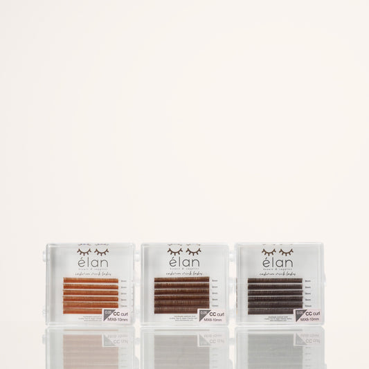 MINI BROWN color lashes