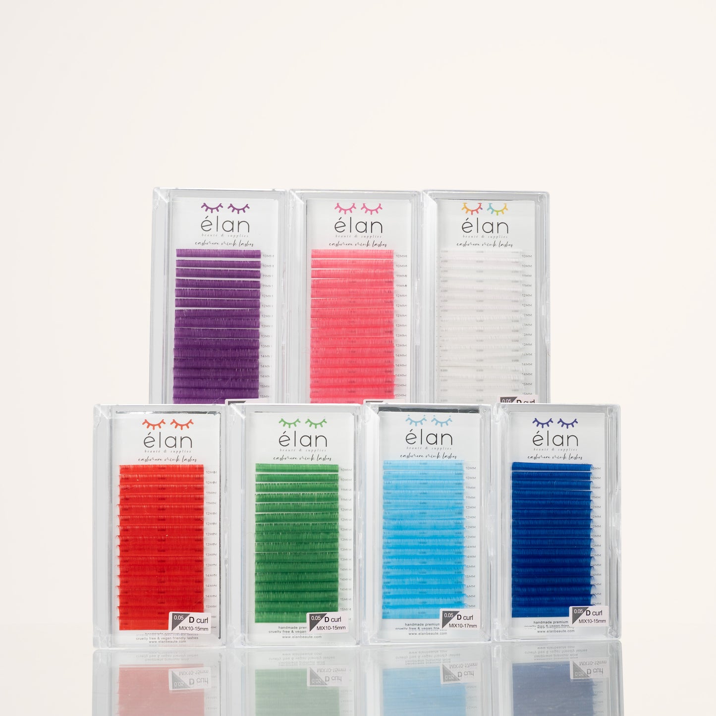 SINGLE COLORS 0.03 cashmere mink lashes